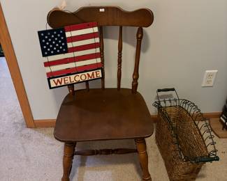 Richardson and brothers chairs (3) $8 each