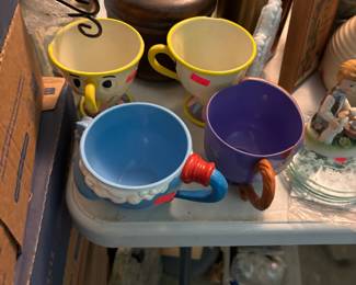 Vintage collector cups