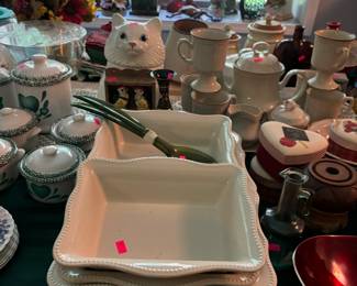 More temptations dinner serving pieces