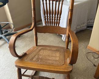 Antique oak rocket $75