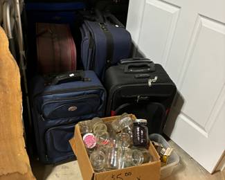 Several pieces of luggage $5/$10 each