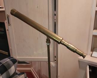 Brass telescope