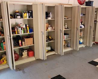 Metal locking cabinets