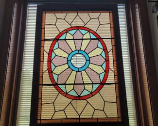 Stained glass window
