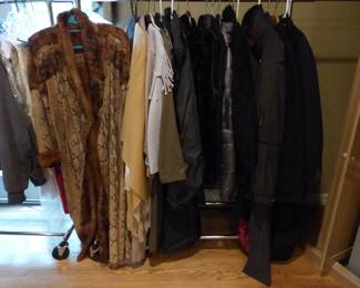 Designer clothing, coats & jackets