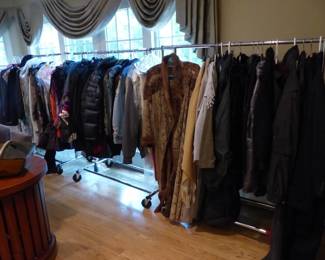 Designer clothing, coats & jackets
