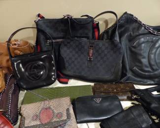 Designer handbags including Chanel, Gucci, Prada, Proenza Schouler, Judith Leiber and more