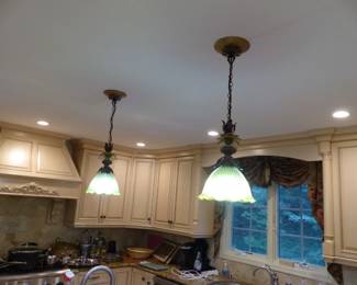 Pair of pendant lights 