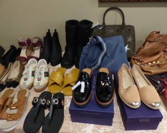 Designer shoes including Chanel, Gucci, Jimmy Choo, Stuart Weitzman & more