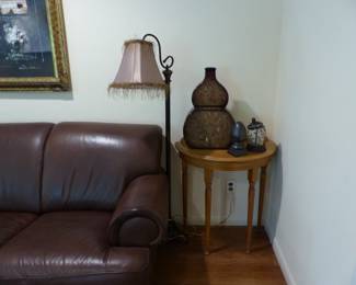 Side table, bric-a-brac