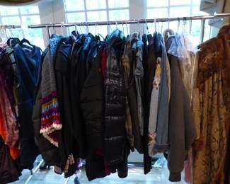 Designer clothing, coats & jackets