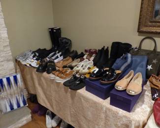 Designer shoes including Chanel, Gucci, Jimmy Choo, Stuart Weitzman & more