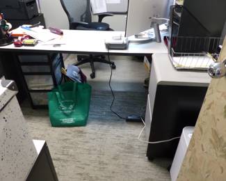 Home office desk (chair "NOT FOR SALE")