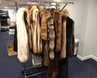 Mink and other fur coats/jackets