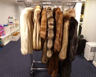 Mink and other fur coats/jackets