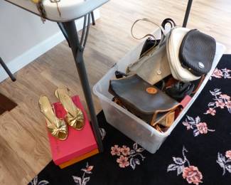 Authentic designer handbags including Louis Vuitton, Ferragamo, Celine, Armani, Hogan & more