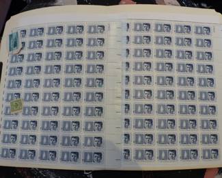 JFK unused stamps