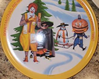 Collectible McDonalds vintage plates