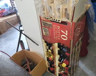70 Bottle wine rack - new