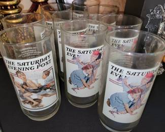 Saturday Evening Post collectible glassware