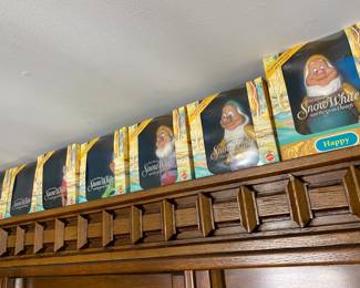 Mattel Seven Dwarfs NRFB 