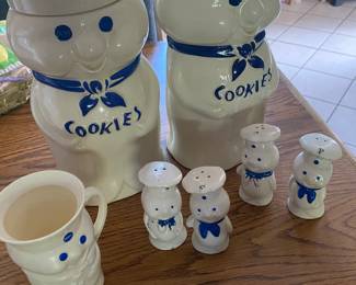 Pillsbury Cookie Jar, Salt/Pepper