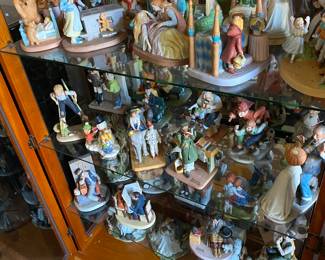 Danbury Mint: The 12 Fairy Tale Porcelain Figurines