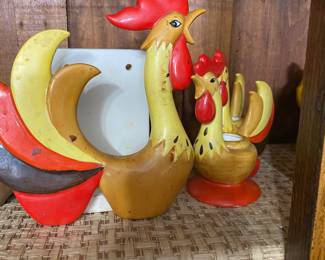 Mid Century Holt Howard Napkin/ Salt Pepper