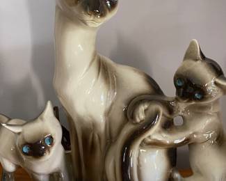 Mid Century Siamese TV Lamp