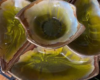 Mid Century Treasure Craft Lazy Susan