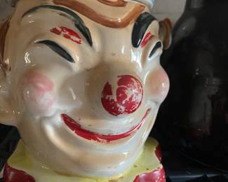 Clown Cookie Jar