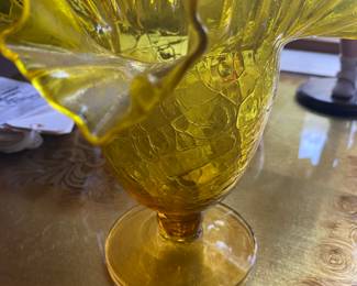 Mid Century Blenko Jonquil