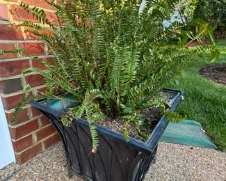 Heavy duty copper planter