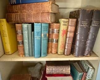 RARE OLD Books...1st Editions...Sets from 1800's...a few from 1700's
