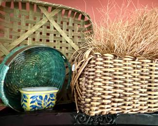 Vintage baskets