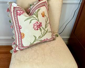 Two side Parsons chairs 