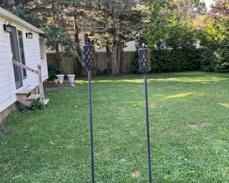 Tiki torches