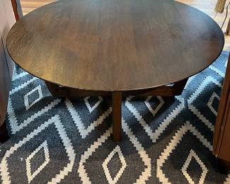 West Elm rug (9x12) and round coffee table