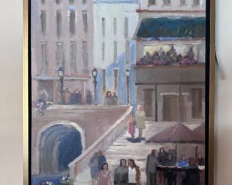 Carol Barksdale painting