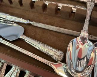 Gorgeous Silver plate flatware 