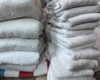 Stacks of towels