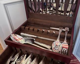 Gorgeous Silver plate flatware.
