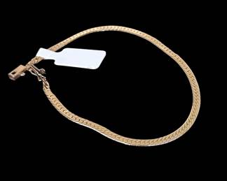 Men’s 14K Gold Bracelet 