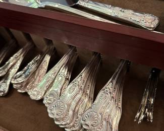 Gorgeous Silver plate flatware
