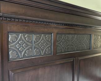Detail of headboard