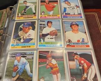 1976 TOPPS BASEBALL COMPLETE SET AND TRADED SET