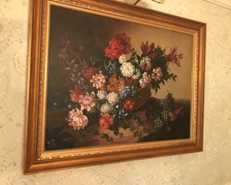 Floral 47" x 37" $325