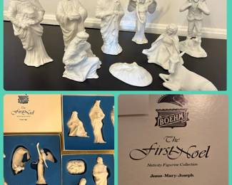 Boehn The First Noel. Complete set in boxes.