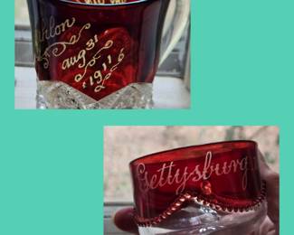 Ruby collector glasses