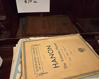Sheet Music $1 each